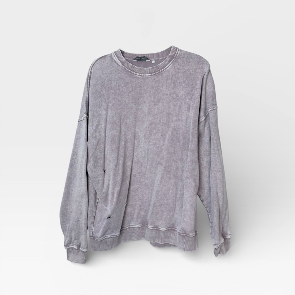 Falling Forward‎ Free People Size Large Lavender Crewneck Sweater (A)